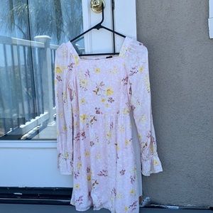 Super cute fall flow dress